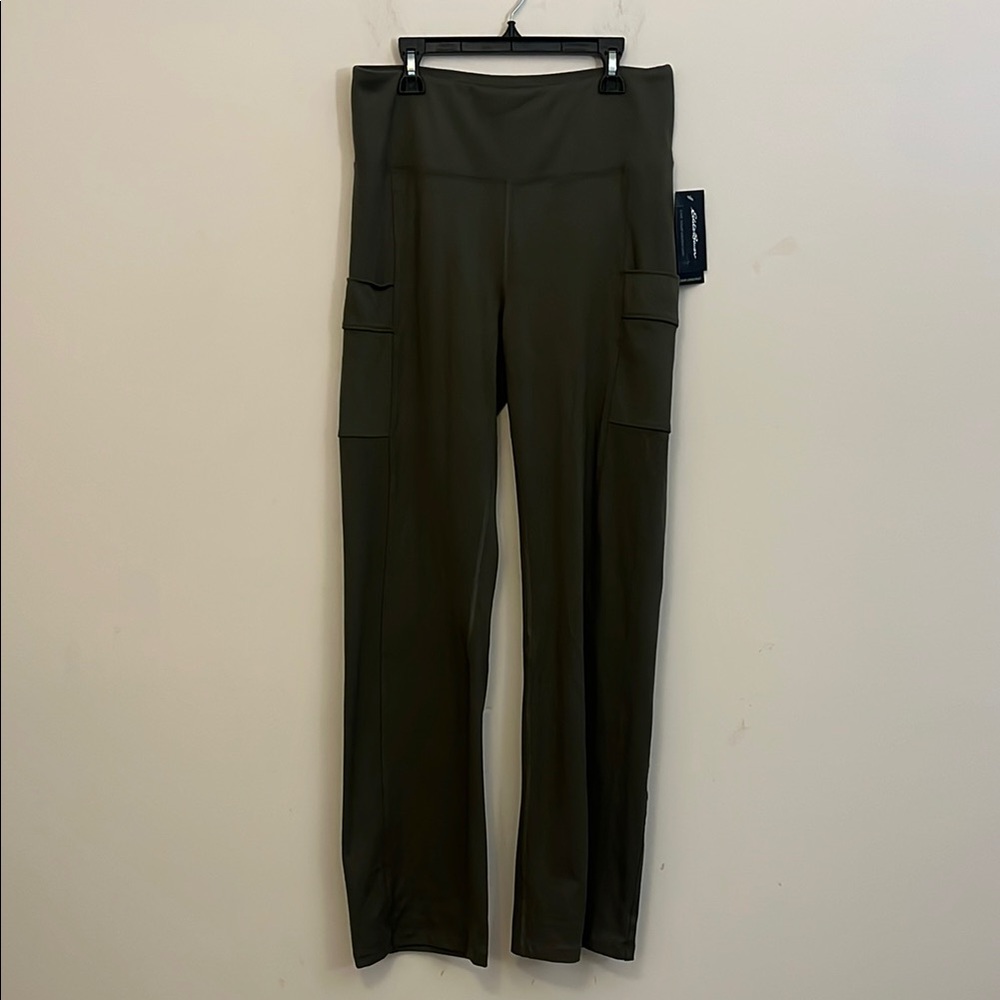 Eddie Bauer New Cedar Cargo Pants Olive Night Size Large
